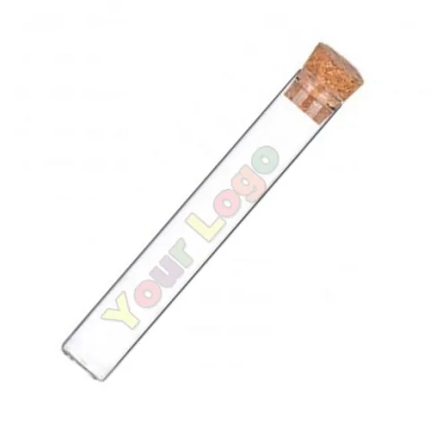 Custom 116 mm Clear Child-Resistant Glass Tube